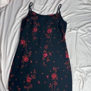 Floral body con dress